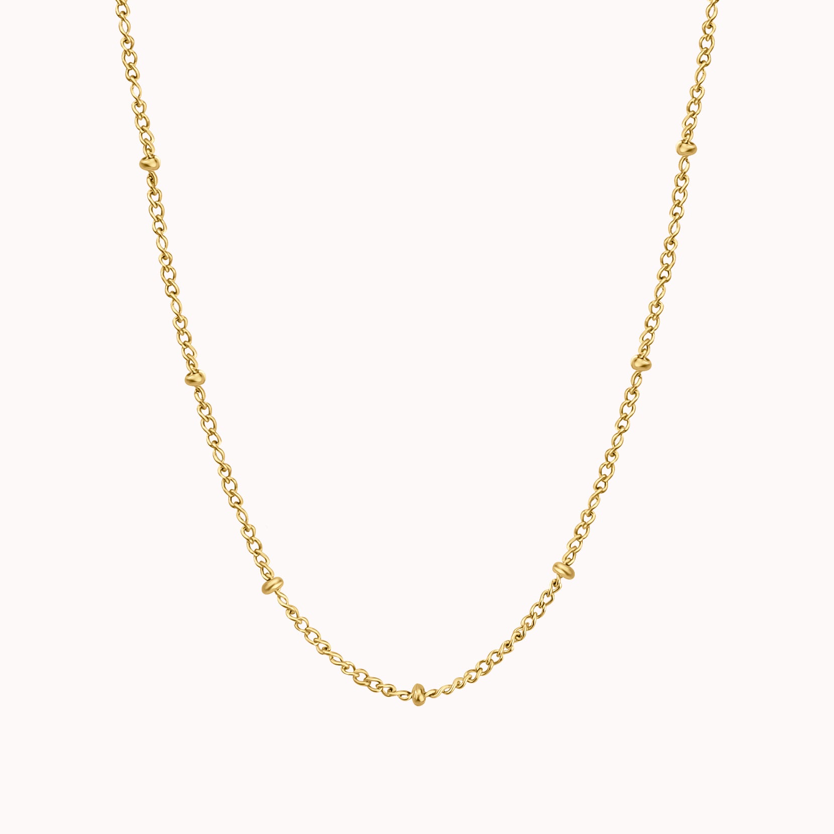 Jolie Beaded Chain Necklace