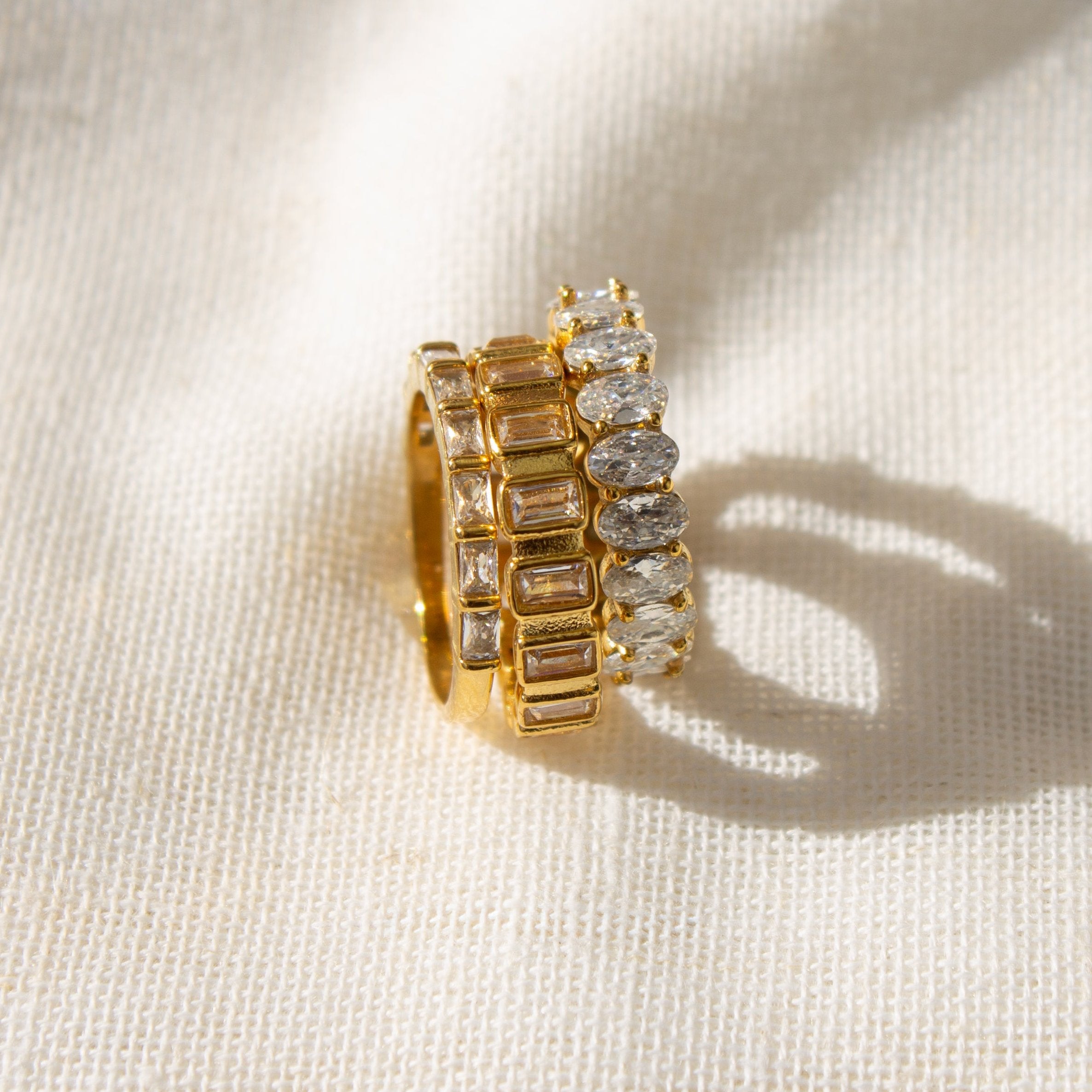 Diana Baguette Ring