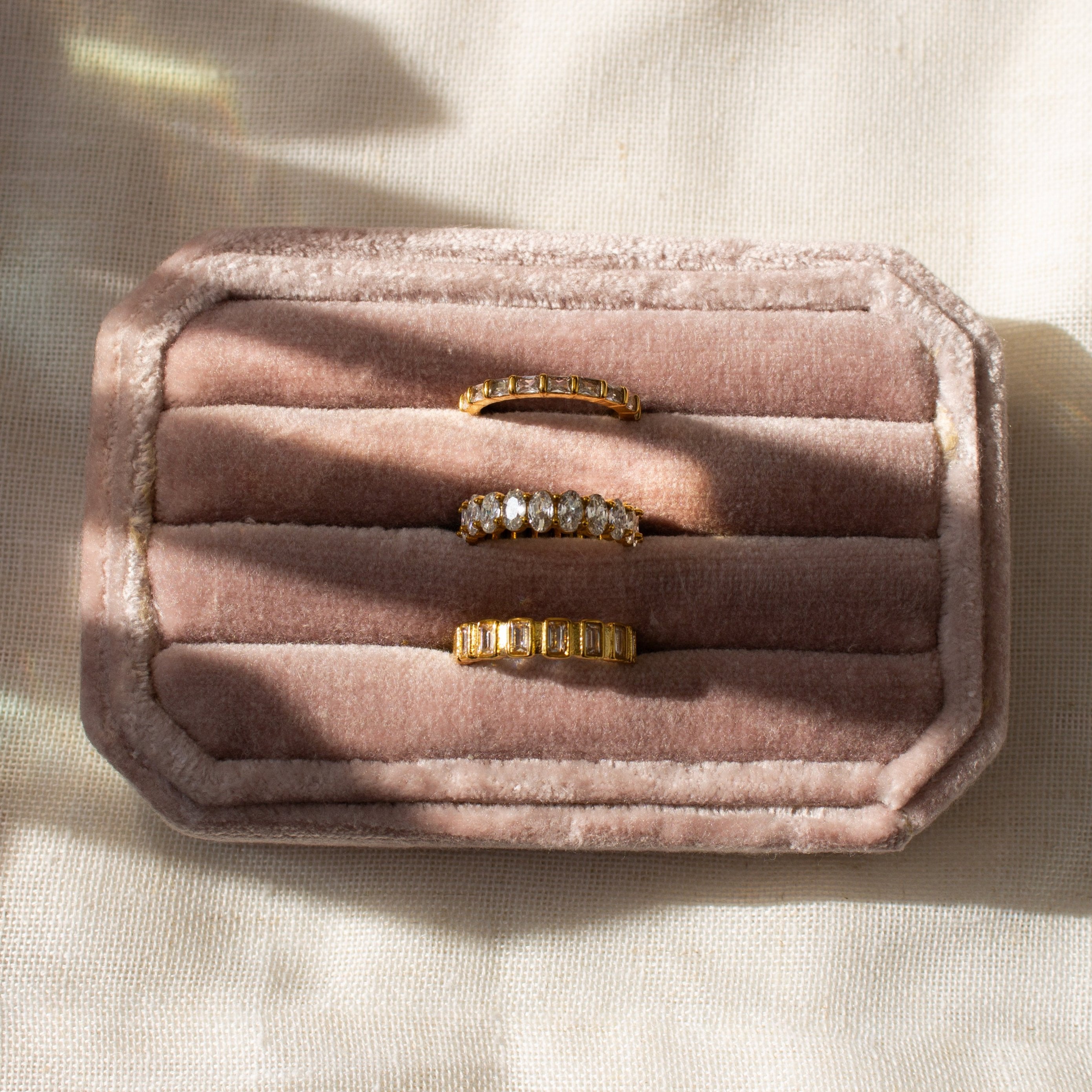 Diana Baguette Ring